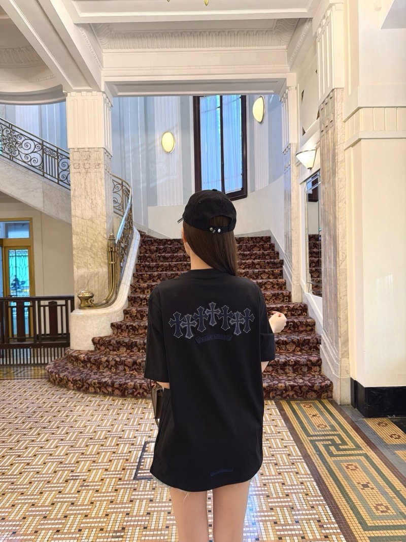 Chanel Black Logo Graphic T-Shirt view