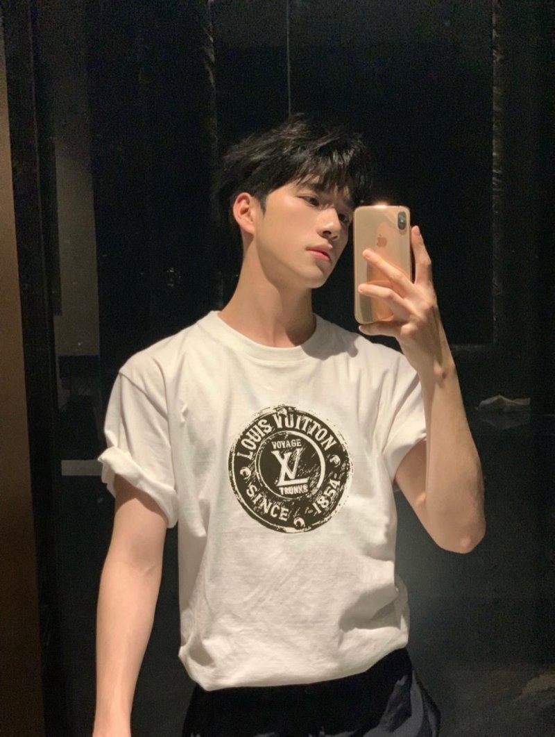 White Oversized Short Sleeve T-Shirt with Logo Print view