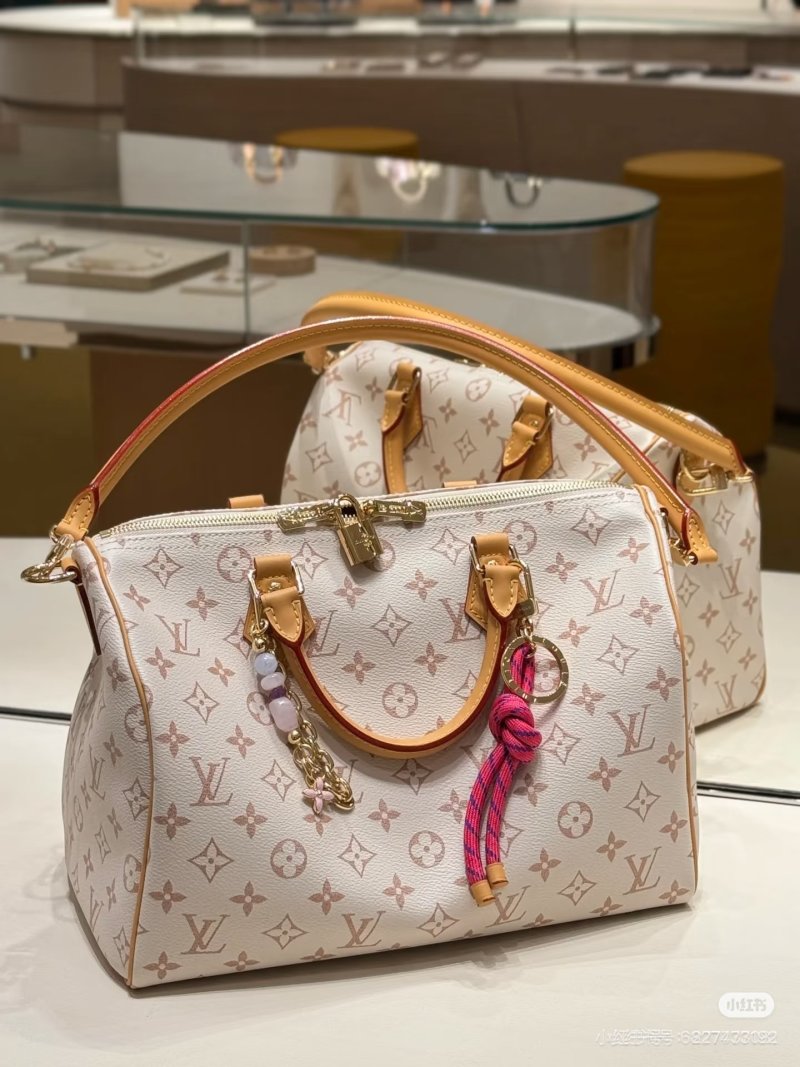 Louis Vuitton Monogram Canvas Tote Bag Cream view