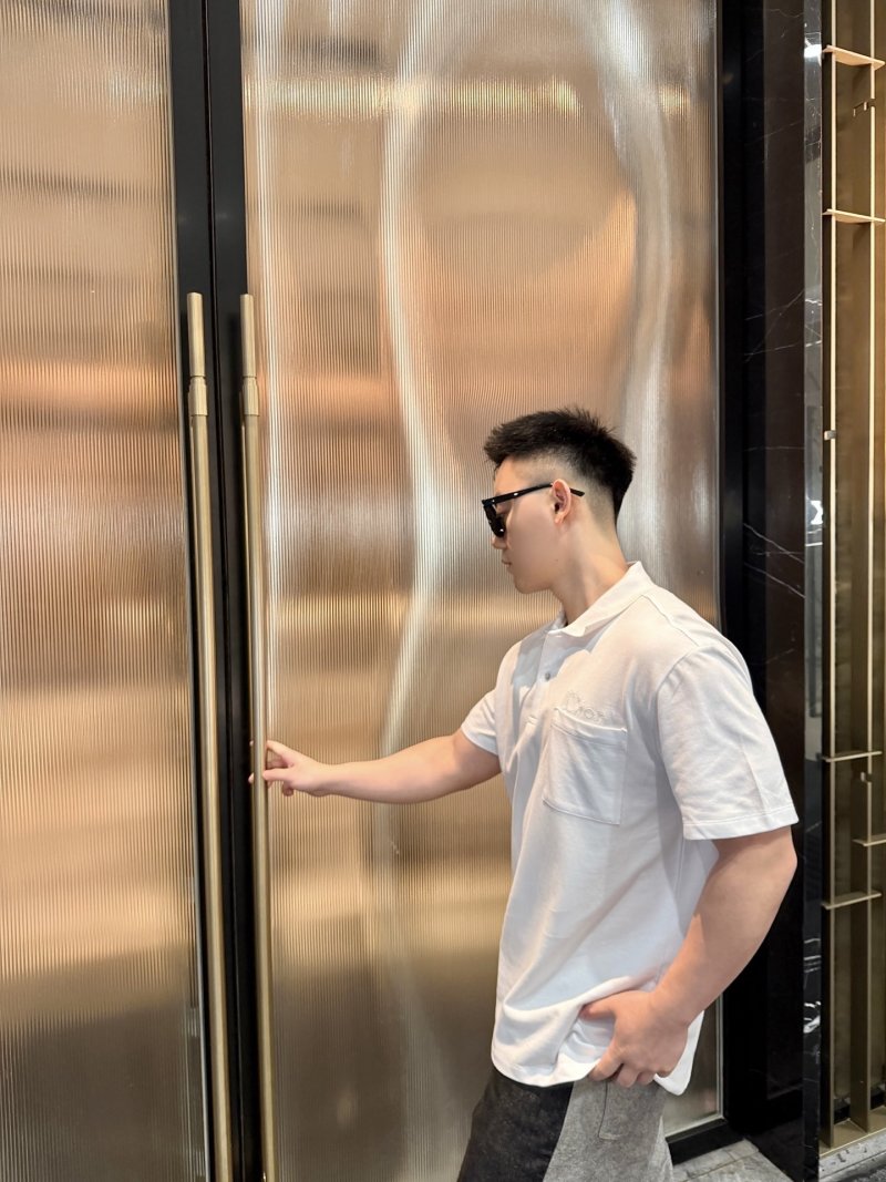 Classic White Short Sleeve Polo Shirt view