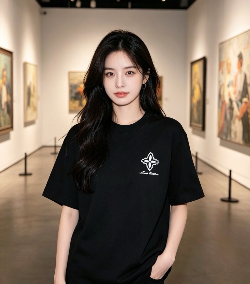 Louis Vuitton Black Star Monogram Short Sleeve T-Shirt view