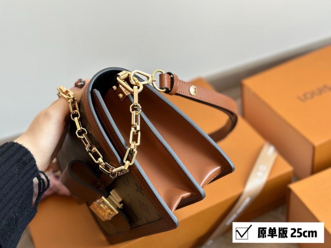 Louis Vuitton Dauphine Monogram Leather Crossbody Bag view