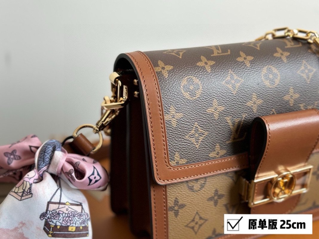 Louis Vuitton Dauphine Monogram Leather Crossbody Bag view