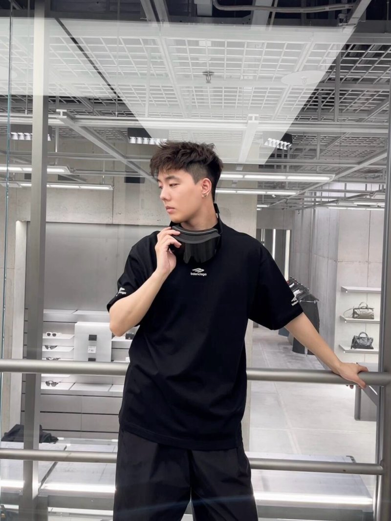 Nike Black Essential Short Sleeve T-Shirt view