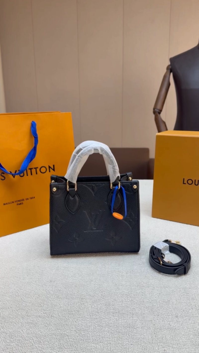 Louis Vuitton Onthego Black Tote Bag