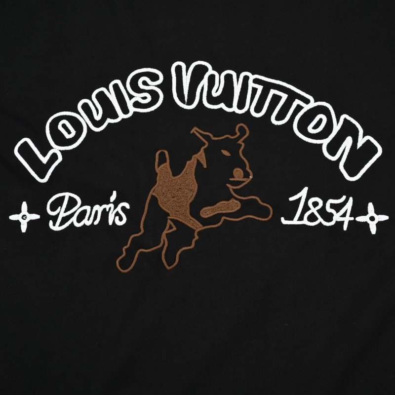 Louis Vuitton Paris Bear Black T-Shirt view