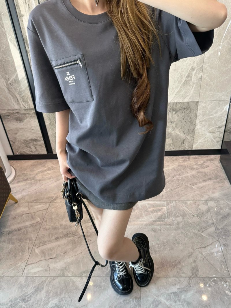 Black Oversized Logo Pocket T-Shirt view