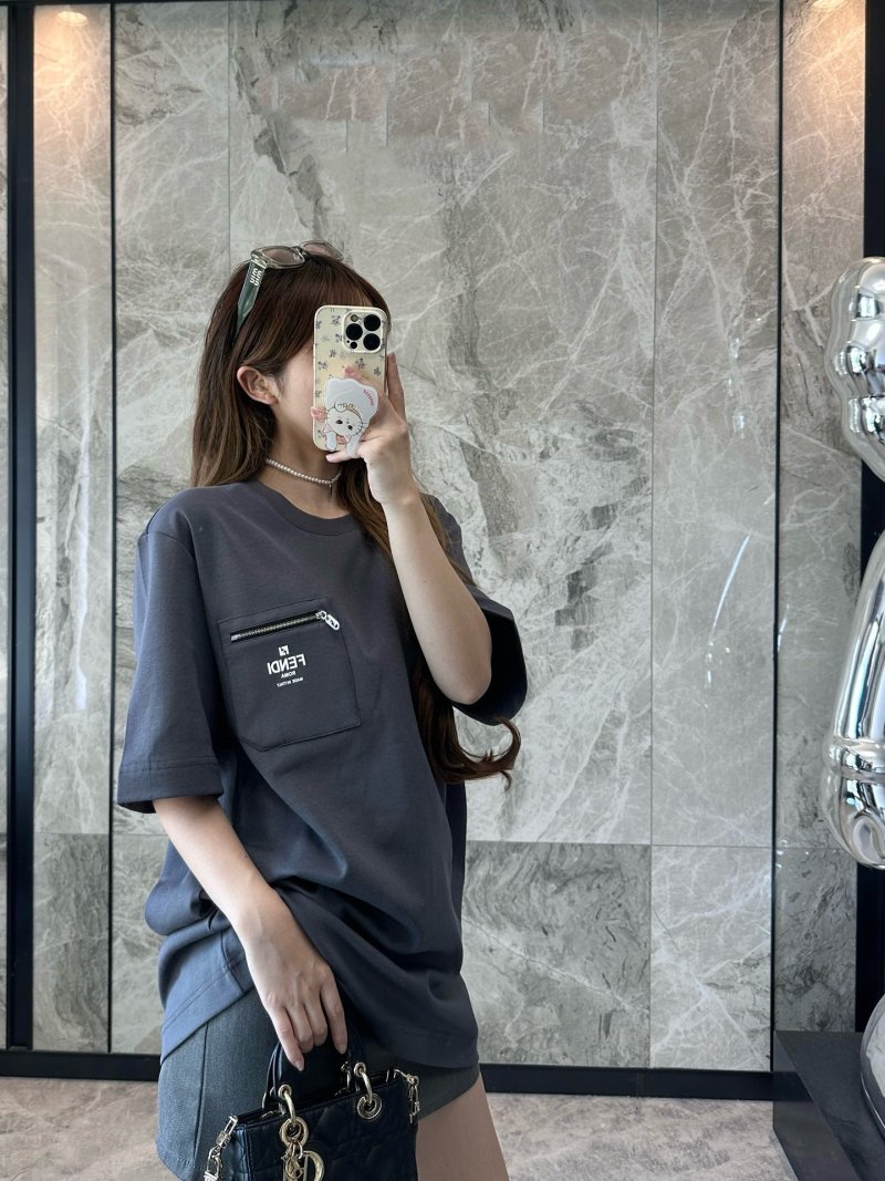 Black Oversized Logo Pocket T-Shirt view
