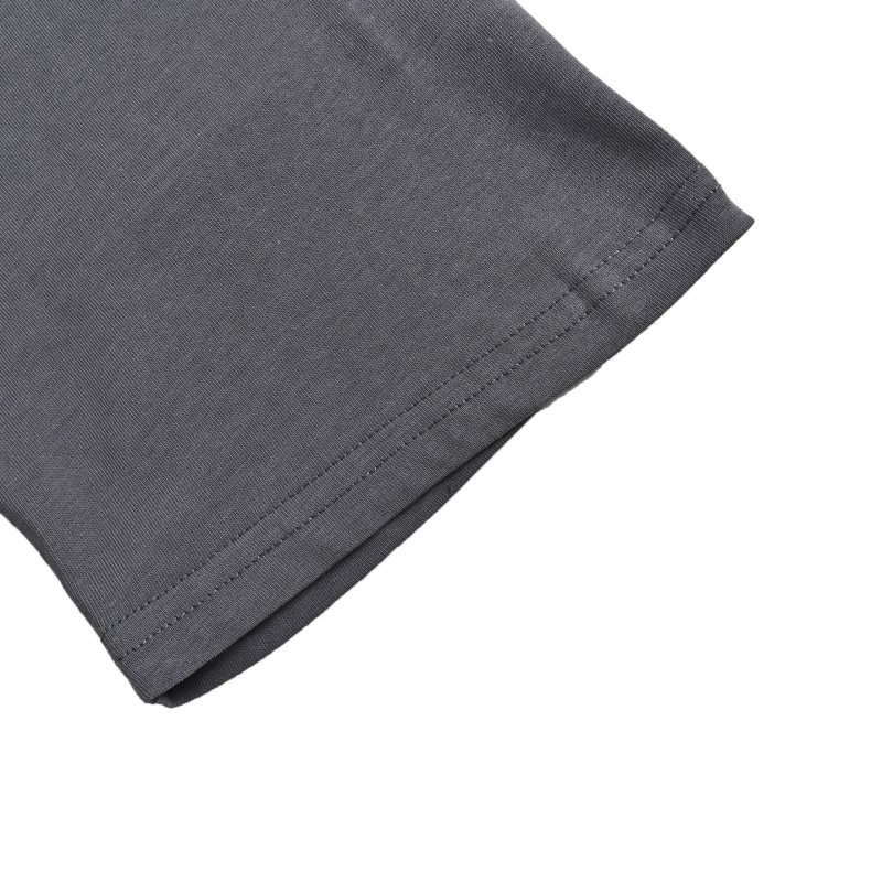 Evisu Brandalised Graffiti Embroidered T-Shirt Charcoal view