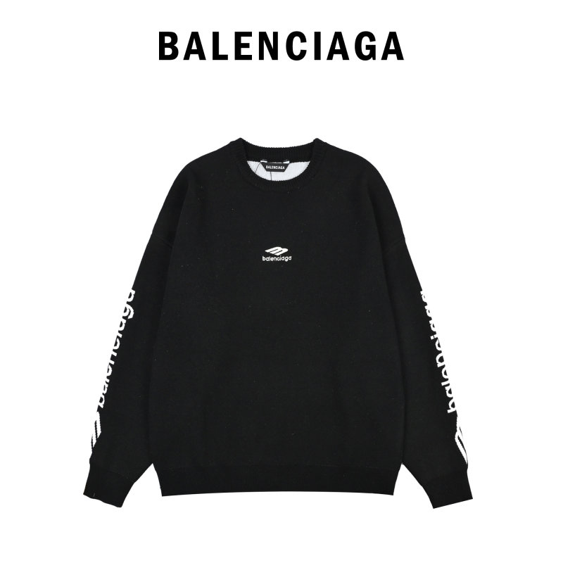 Black Oversized Crewneck Sweatshirt view