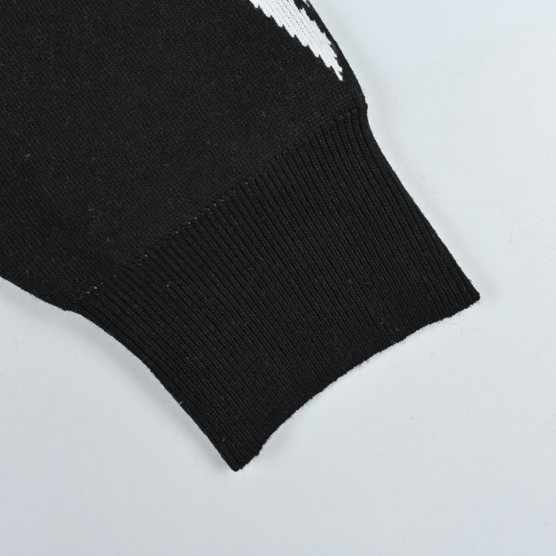 Black Oversized Crewneck Sweatshirt view
