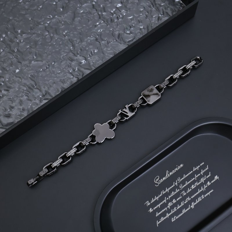 Louis Vuitton Paradise Stone Chain Bracelet Triple Color view