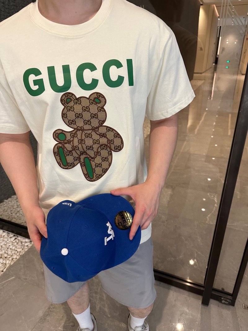 Gucci Teddy Bear Cream T-Shirt view