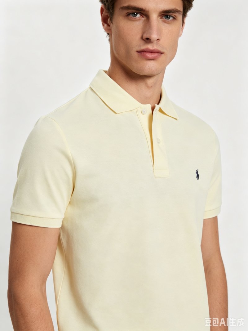 Polo Ralph Lauren Classic Fit Polo Shirt Cream view