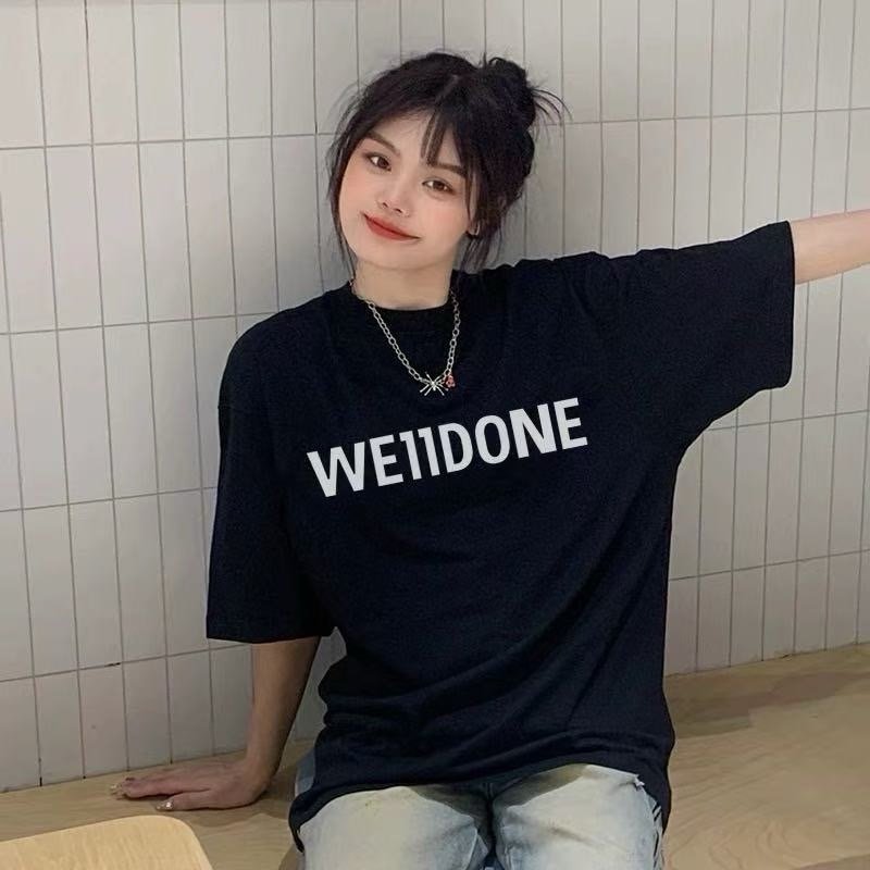 We11Done Logo Black T-Shirt view