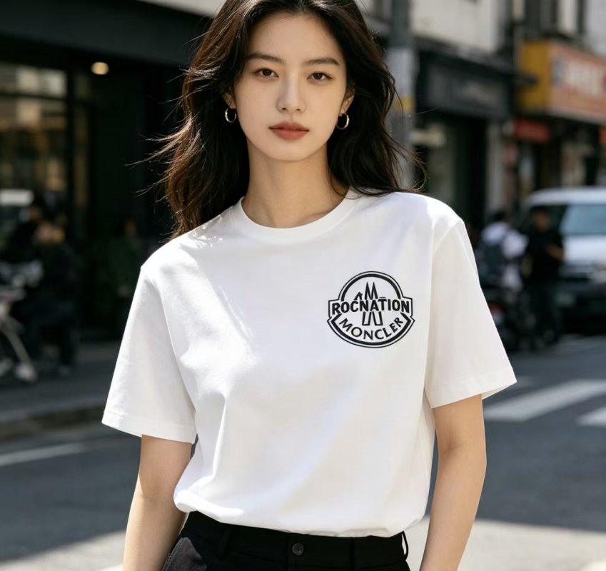 Moncler Rocnation White T-Shirt