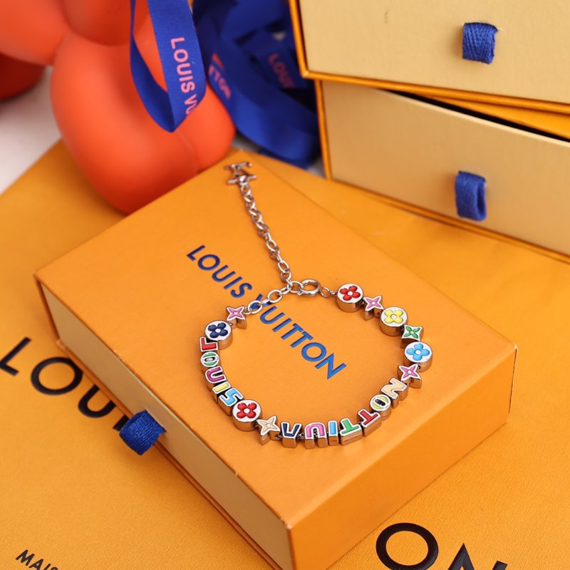 Louis Vuitton Monogram Party Beaded Bracelet Multi view