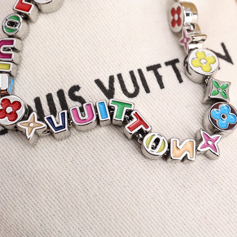 Louis Vuitton Monogram Party Beaded Bracelet Multi view