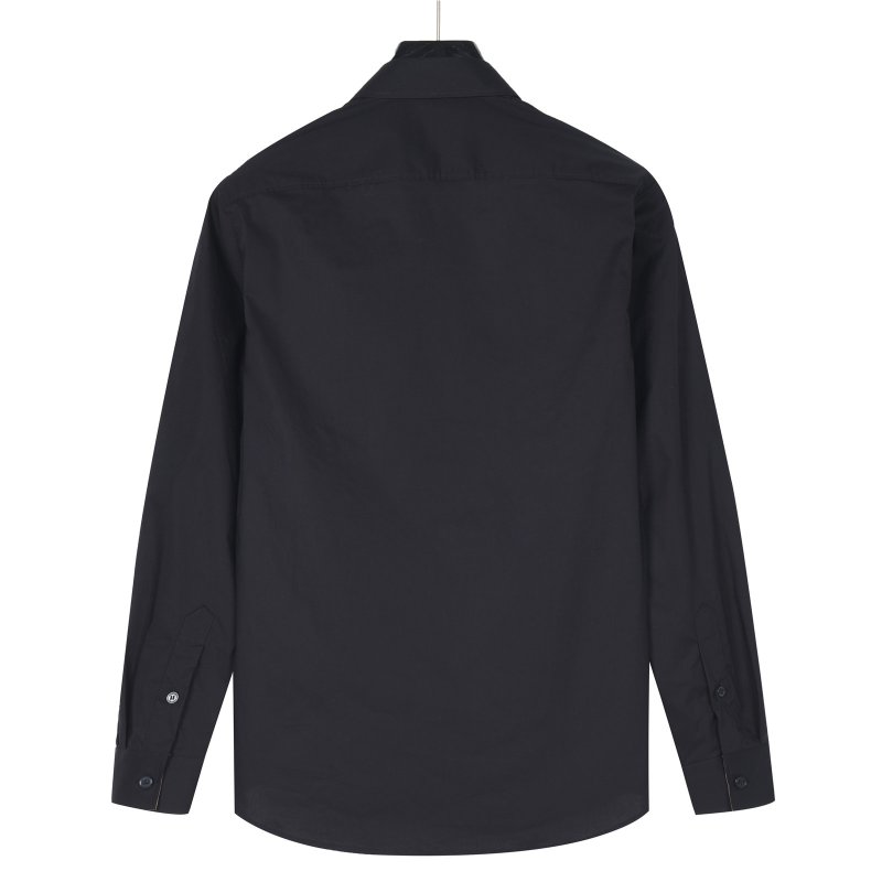 Burberry Black Long-Sleeve Dress Shirt view
