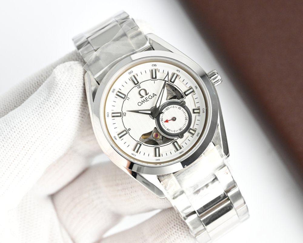 Omega Seamaster Automatic Steel Watch 40mm White Dial