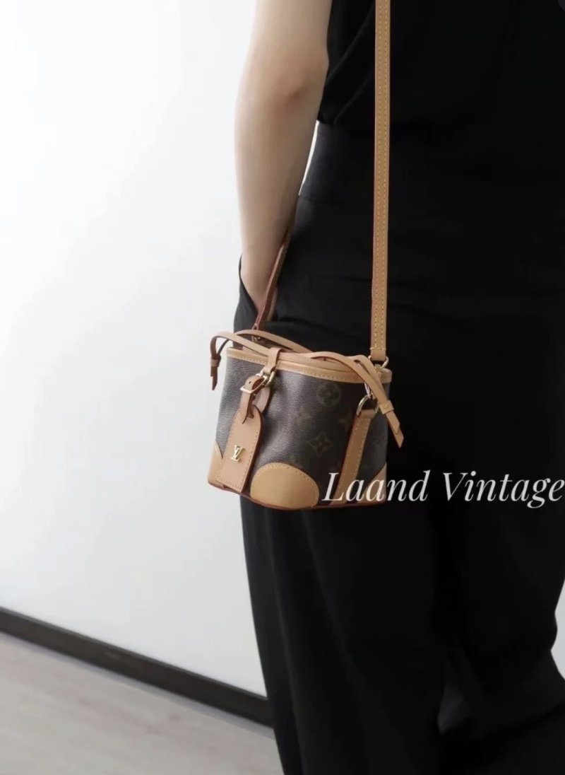 Louis Vuitton Monogram Canvas Crossbody Bag Tan view