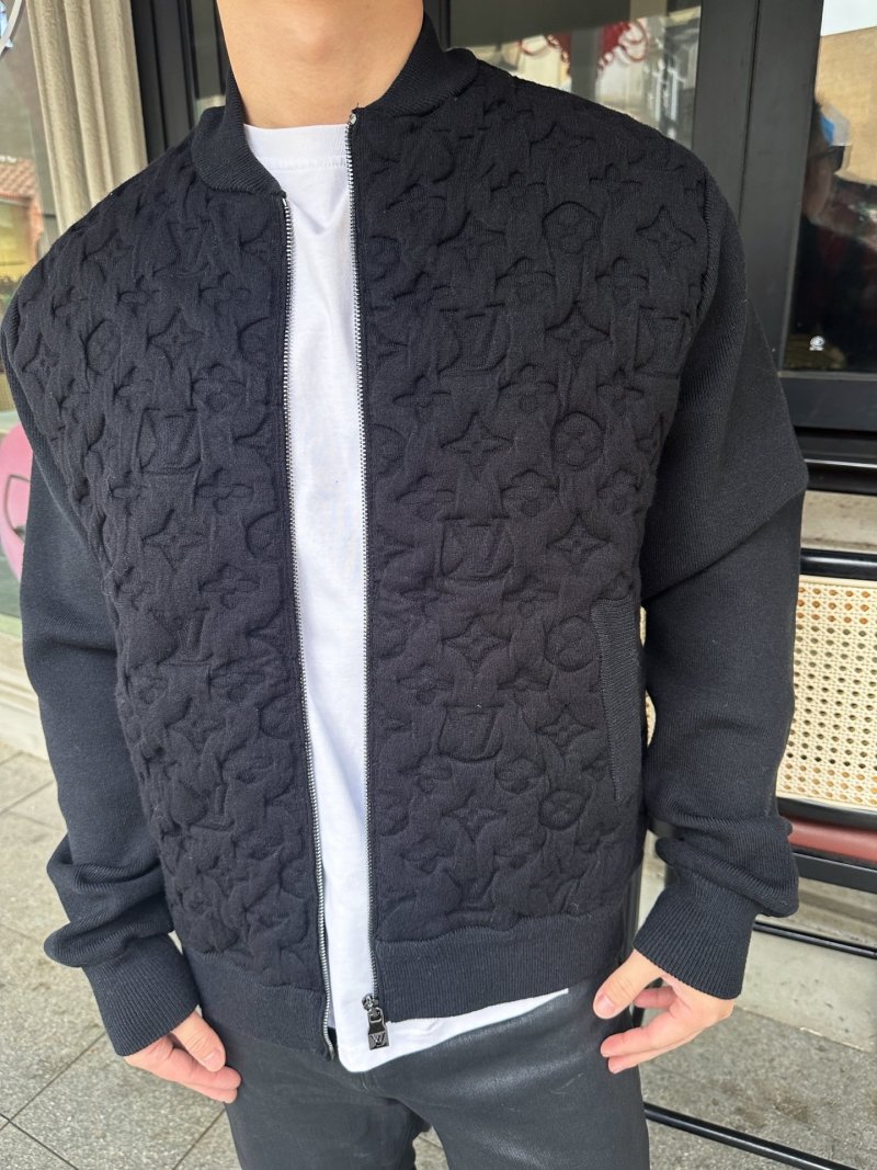 Louis Vuitton Monogram Black Zip Jacket view