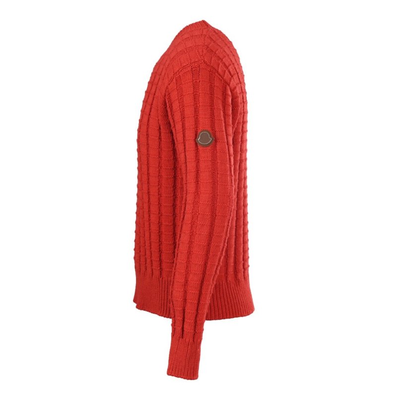 Stone Island Orange Crewneck Knit Sweater view