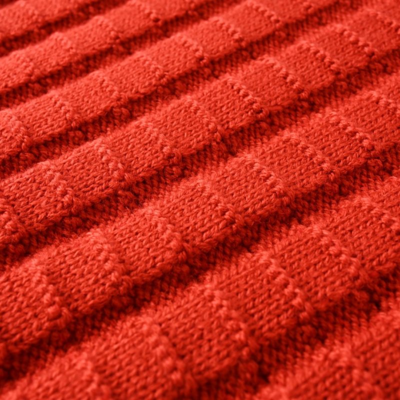 Stone Island Orange Crewneck Knit Sweater view