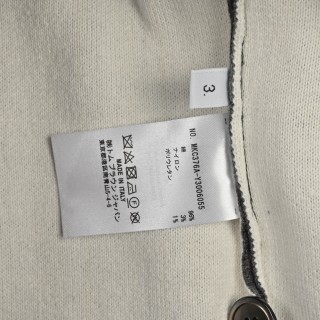 Thom Browne 23FW Grey Striped Sleeve Cardigan view 7