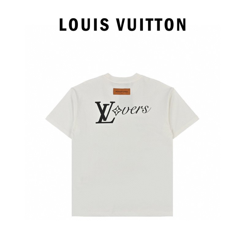 Louis Vuitton Lovers White T-Shirt view
