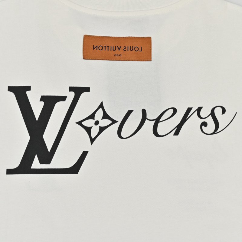 Louis Vuitton Lovers White T-Shirt view