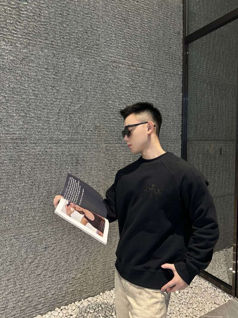 Essentials Black Oversized Hoodie view