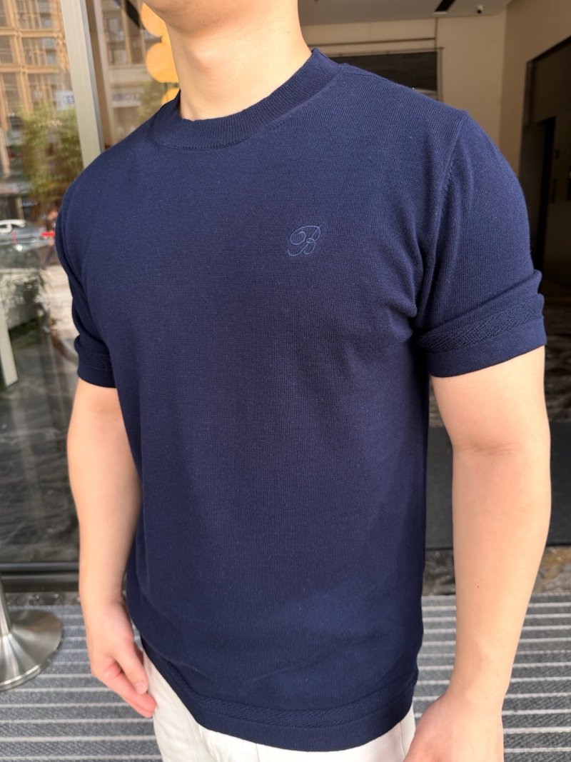 Essentials Navy Blue Short Sleeve T-Shirt view