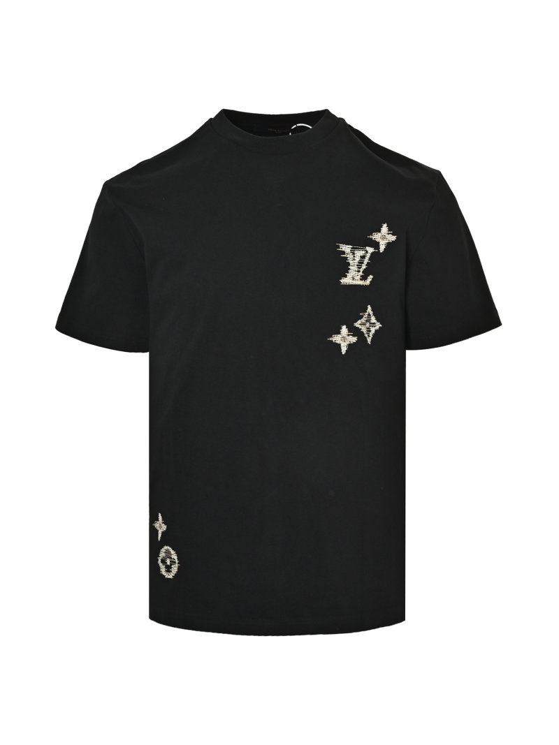 Chrome Hearts Black Gold Cross T-Shirt view