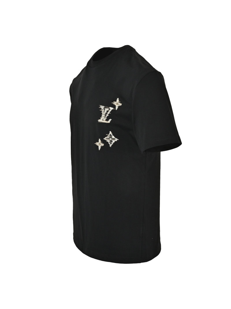 Chrome Hearts Black Gold Cross T-Shirt view