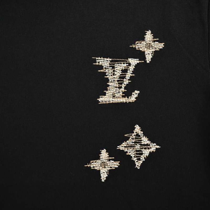 Chrome Hearts Black Gold Cross T-Shirt view