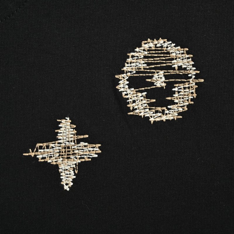 Chrome Hearts Black Gold Cross T-Shirt view