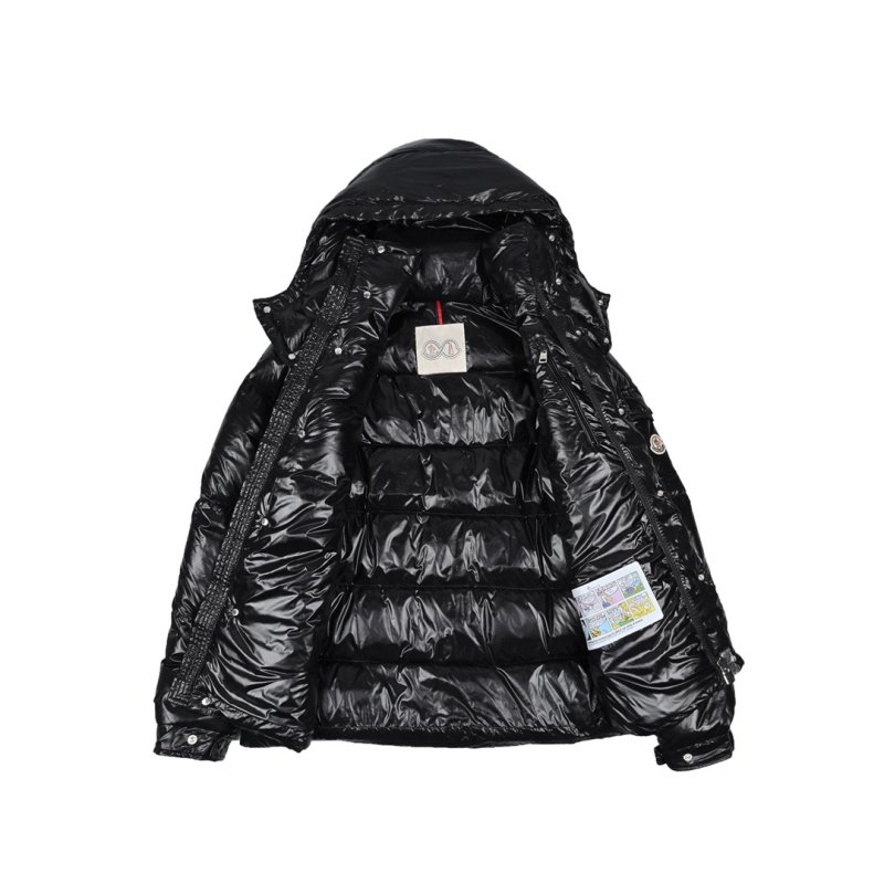 Moncler Black Puffer Down Jacket view