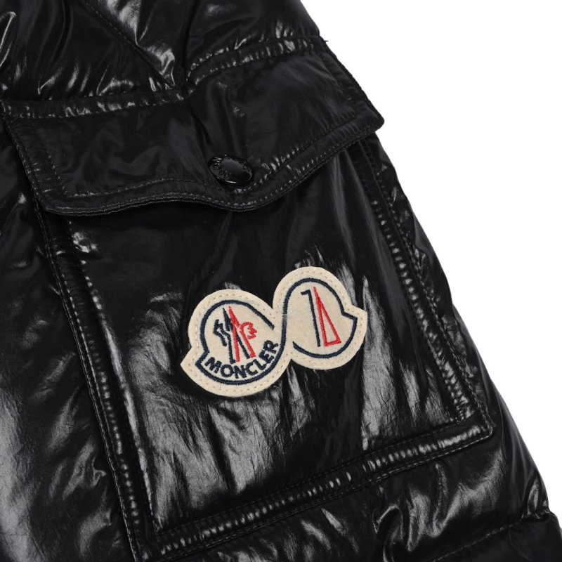 Moncler Black Puffer Down Jacket view