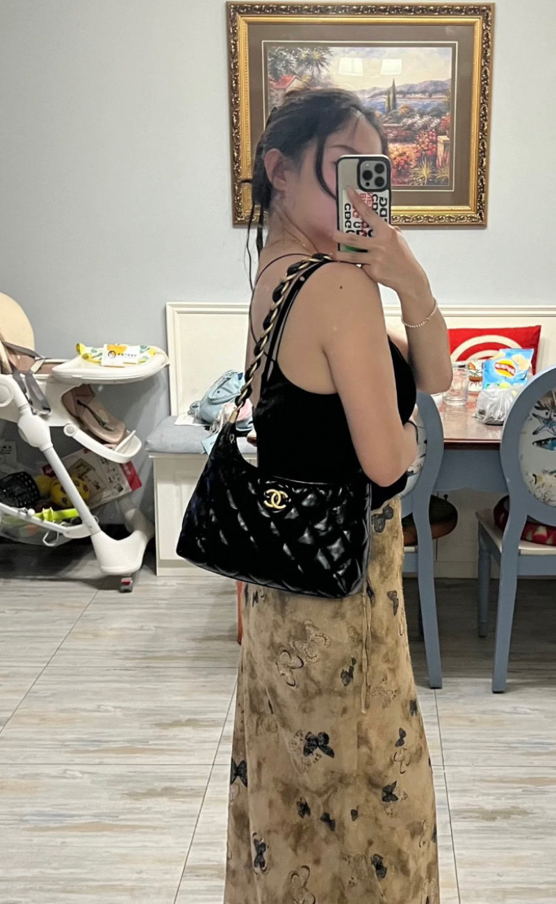 Chanel Black Quilted Shoulder Bag