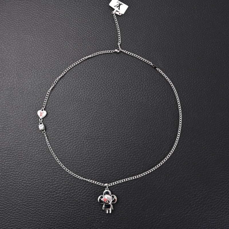 Louis Vuitton LV Love Vivienne Silver Necklace