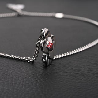 Louis Vuitton LV Love Vivienne Silver Necklace view 3