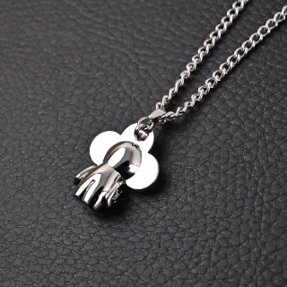 Louis Vuitton LV Love Vivienne Silver Necklace view 4
