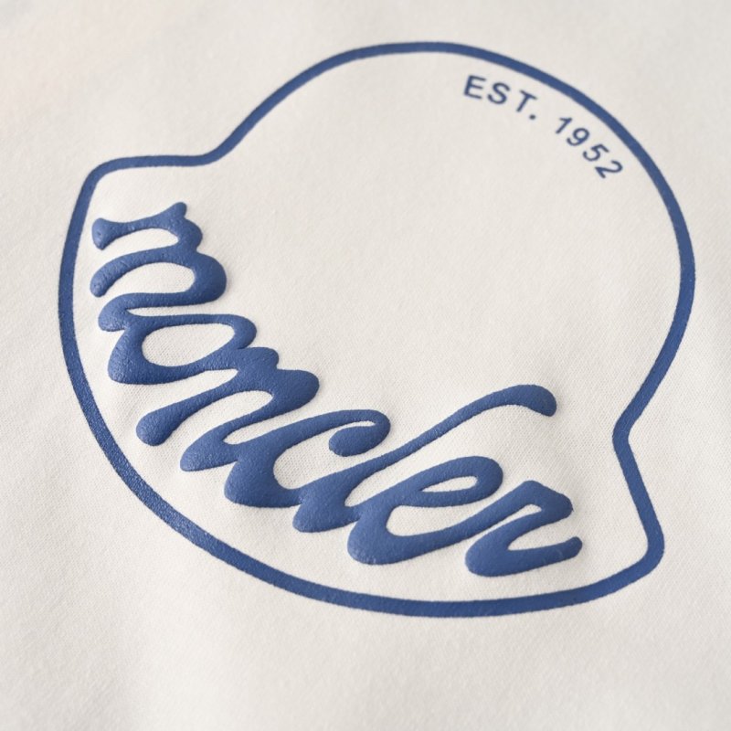 Moncler EST 1952 Logo White T-Shirt view