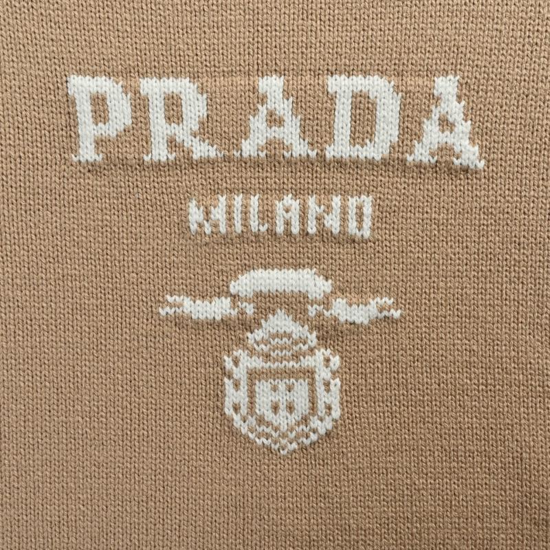 Prada Milano Knit Sweater Camel view