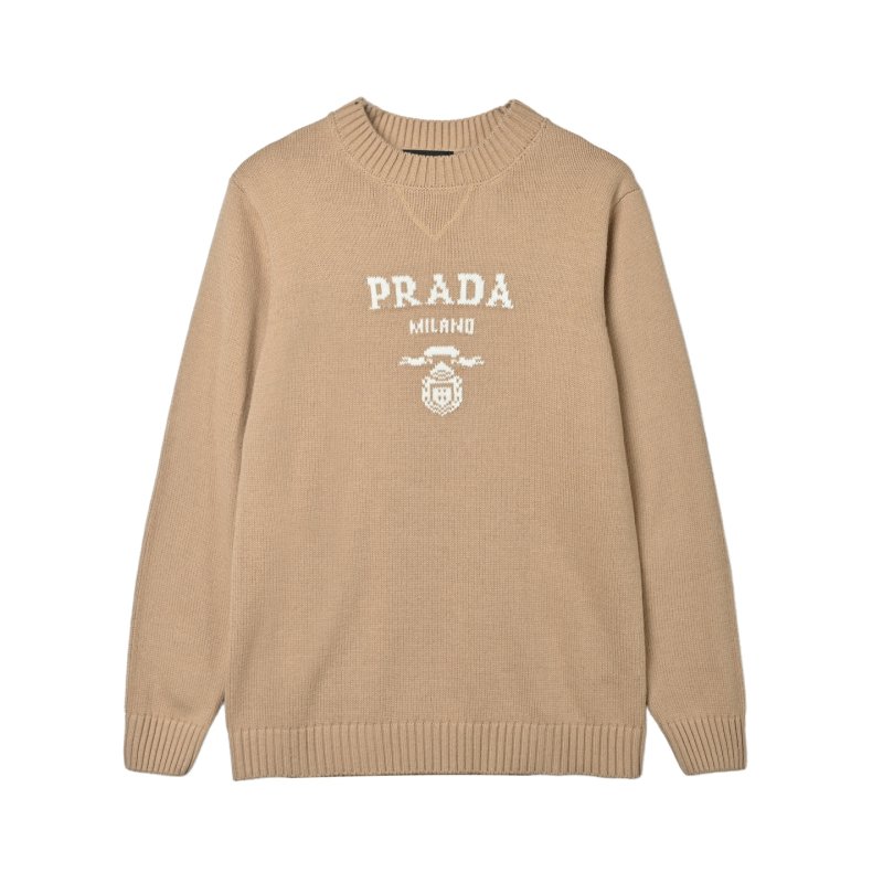 Prada Milano Knit Sweater Camel view