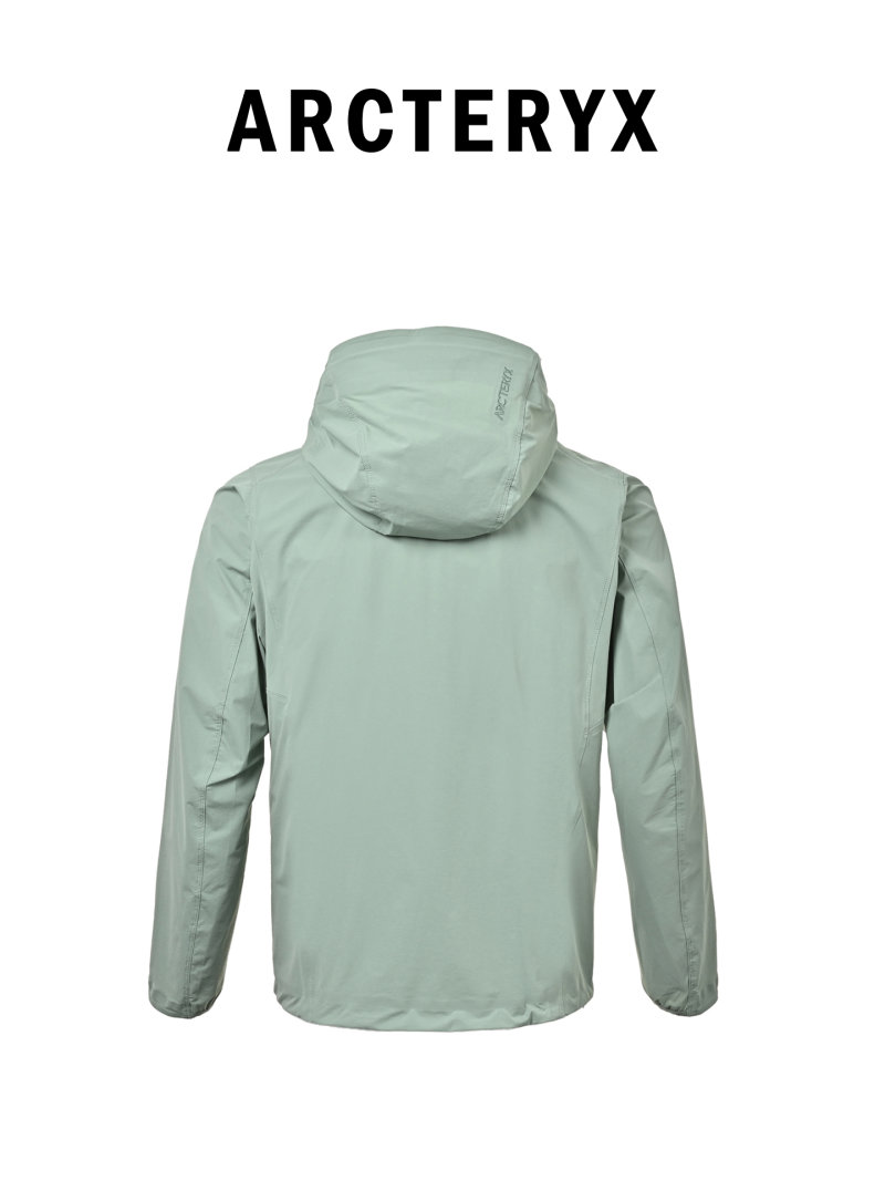 Essentials Fear of God Sage Green Zip-Up Windbreaker Jacket view