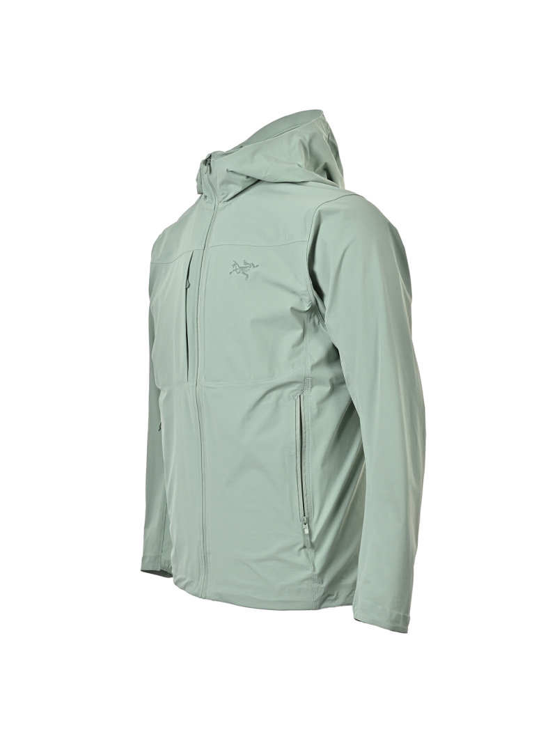 Essentials Fear of God Sage Green Zip-Up Windbreaker Jacket view