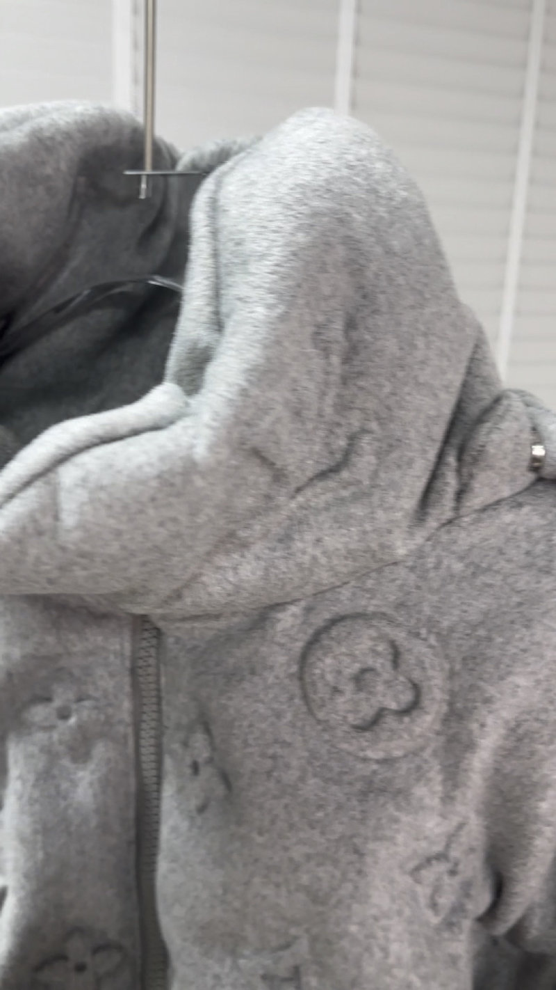 Premium Down Puffer Jacket - Light Grey