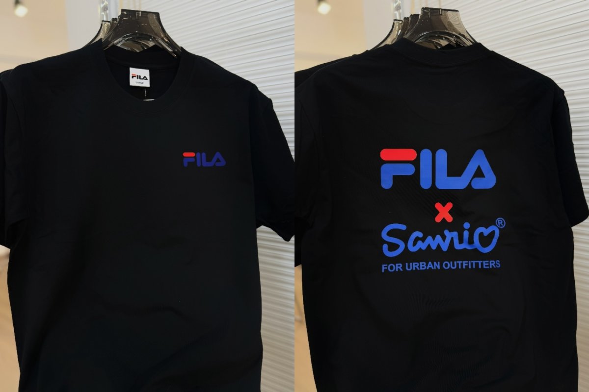 FILA x Sanrio White Logo T-Shirt view